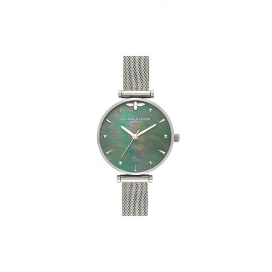 Queen Bee Silver Watch