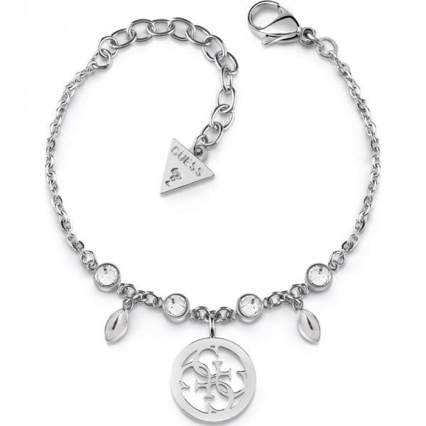 Silver Clear Crystal Bracelet