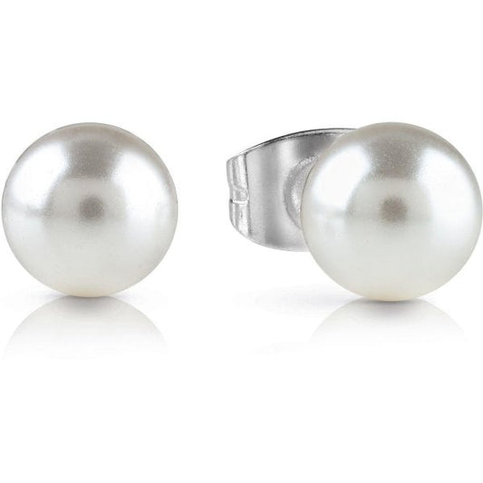 Guess Rhodium Plated Earrings