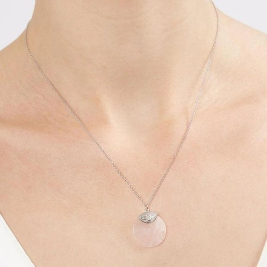 SILVER BEE ROSE QUARTZ
