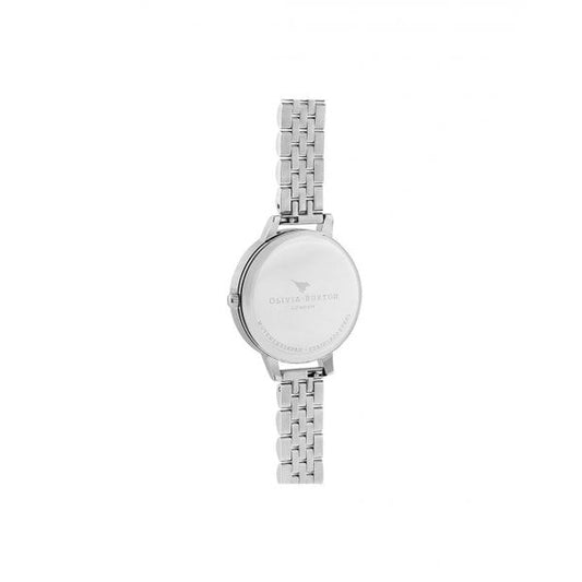 Bejewelled Silver Watch