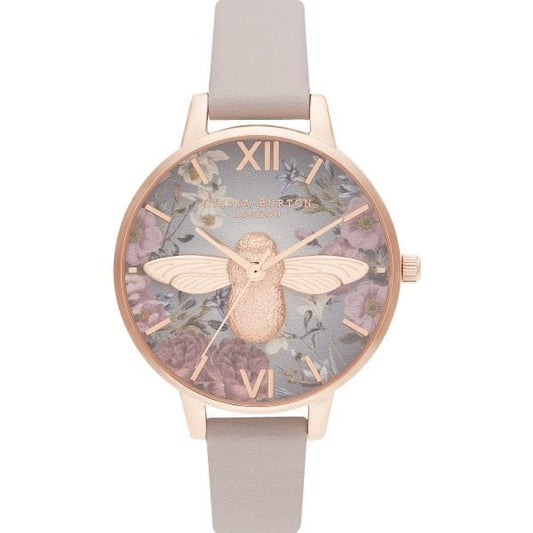 OB British Blooms Chalk Blue & RG Watch