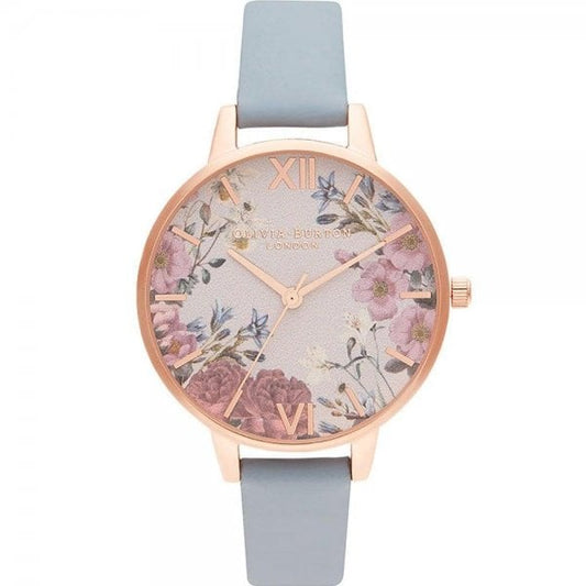 OB British Blooms 3D Bee Vegan Rose & RG Watch