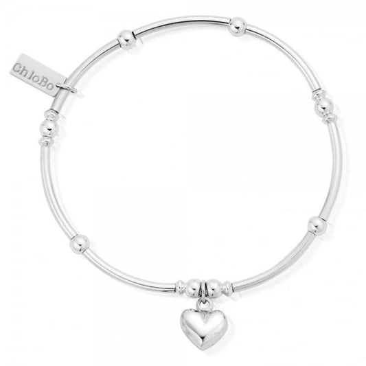 Mini Noodle Puffed Heart Bracelet