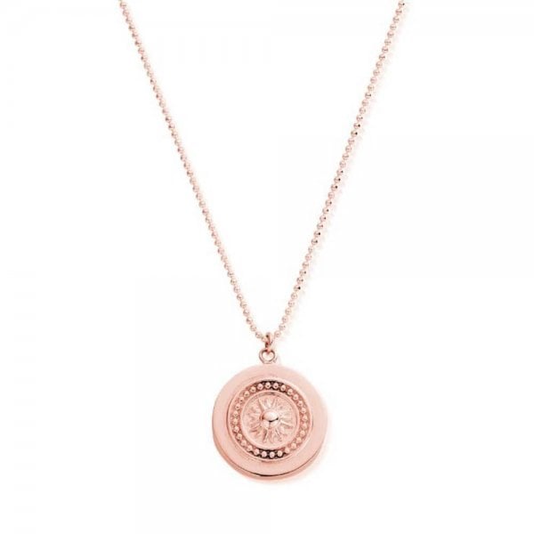 ChloBo Silver Rose Tone Necklace