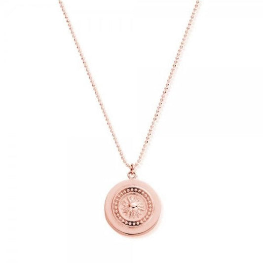 ChloBo Silver Rose Tone Necklace
