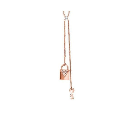 Mercer Link Rose Gold Necklace