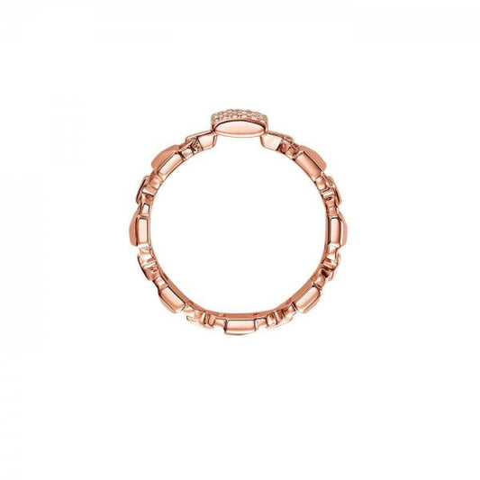 Mercer Link Rose Gold Ring