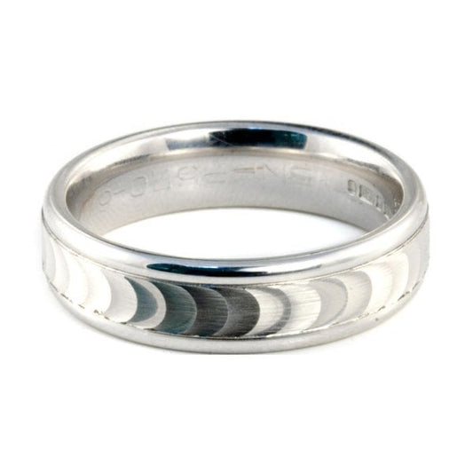 Eclipse Palladium Ring 6mm