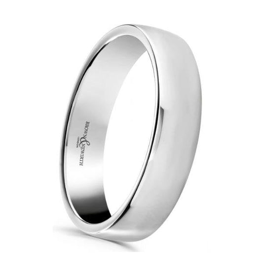 White Gold Infinity Band Ring
