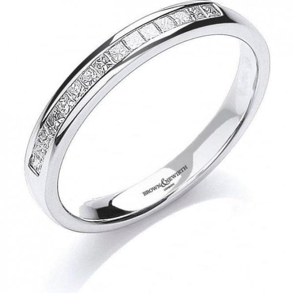 White Gold 3mm Ring