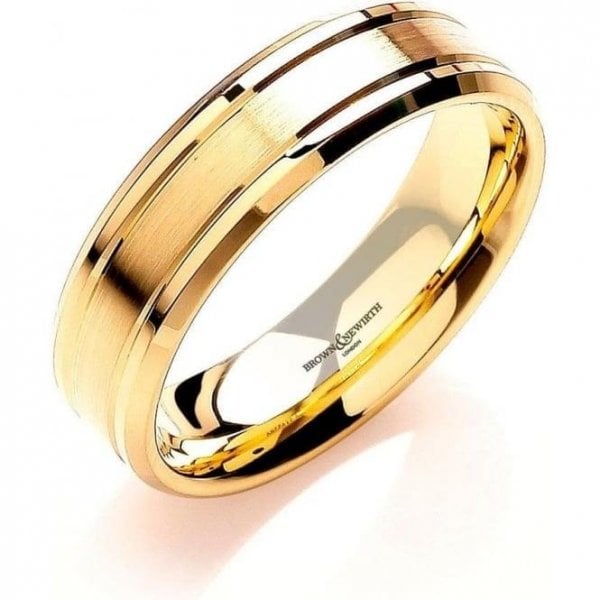 Yellow Gold 6mm Ring