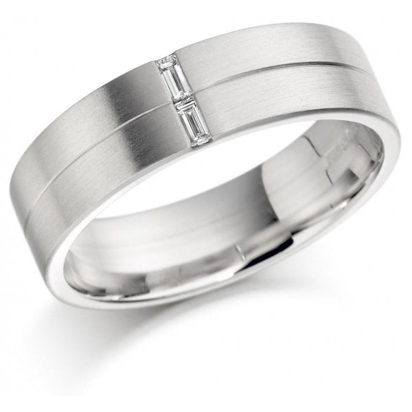 Palladium 5mm Ring