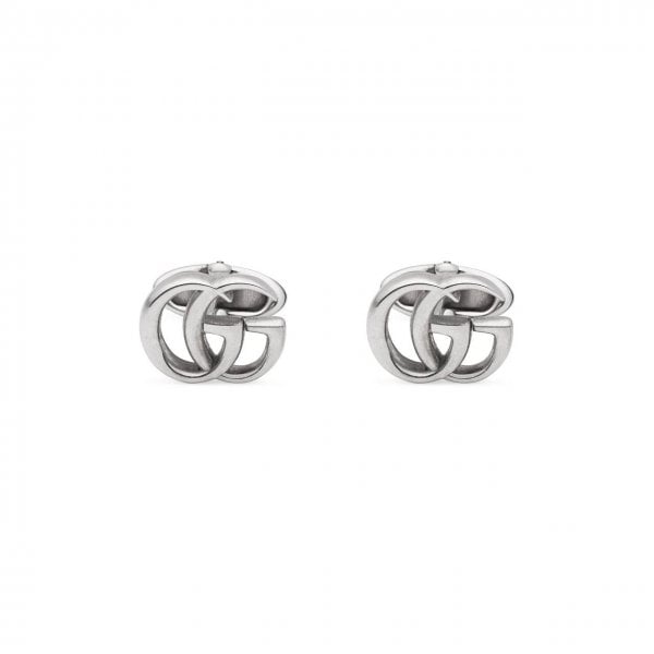 GG Marmont Silver Motif Cufflinks