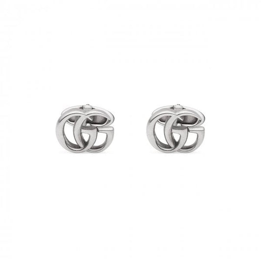GG Marmont Silver Motif Cufflinks