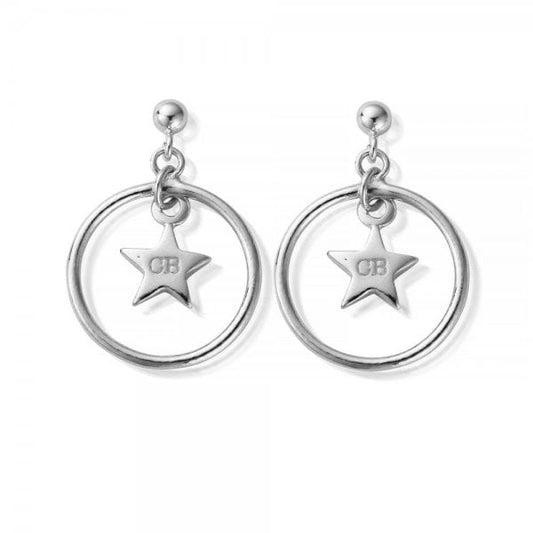 Mini Star Hoop Earring