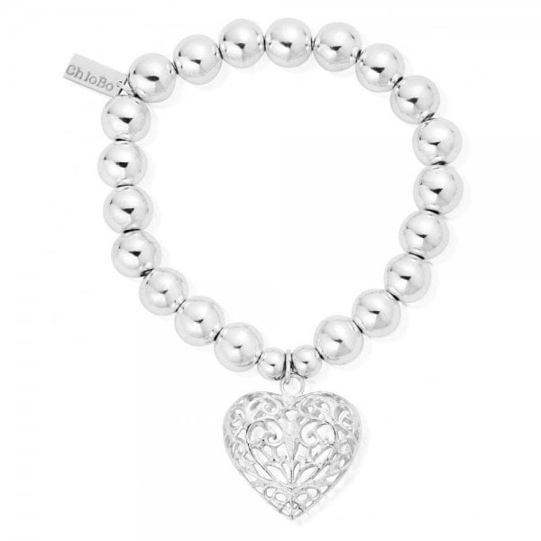Medium Ball Bracelet Silver