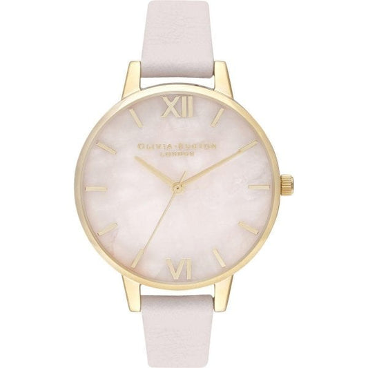 OB Demi Rose Quartz Blossom & Gold Watch