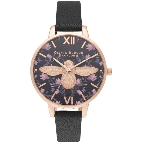 OB Meant to Bee Demi 3D Black & Rg  Watch
