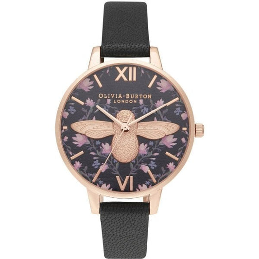 OB Meant to Bee Demi 3D Black & Rg  Watch