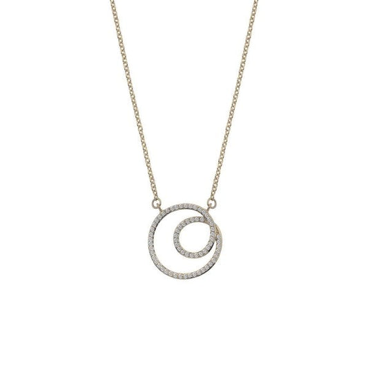 Flow Necklace - Yellow Gold