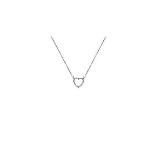 Ripple Necklace - White Gold