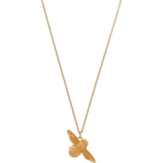 OB 3D Bee Gold Pendant Necklace