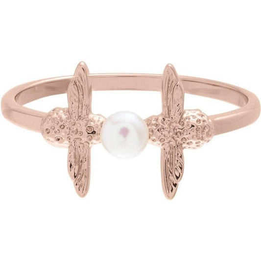 OB Rose Gold 3D Bee Ring