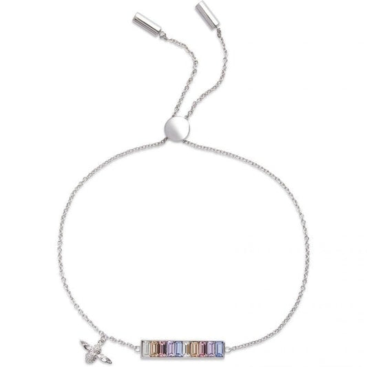 OB Sterling Silver Bee Chain Bracelet