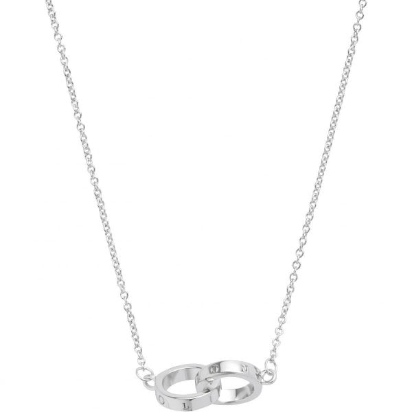 OB Engraveables Interlink Silver Necklace