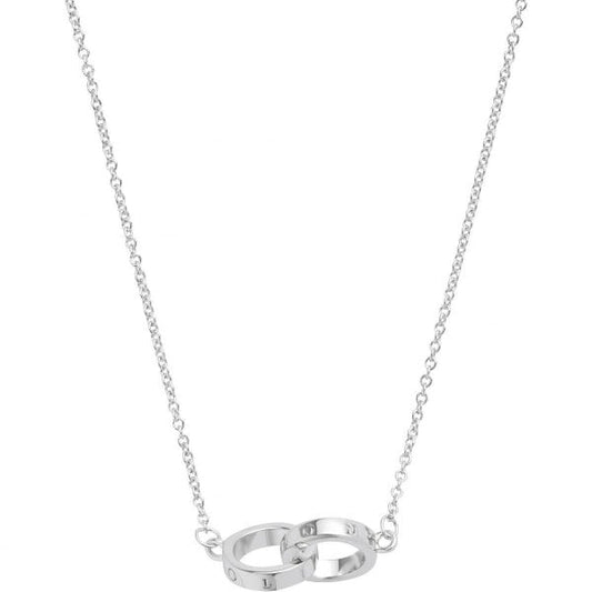 OB Engraveables Interlink Silver Necklace