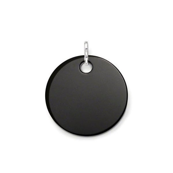 Onyx Disc Pendant