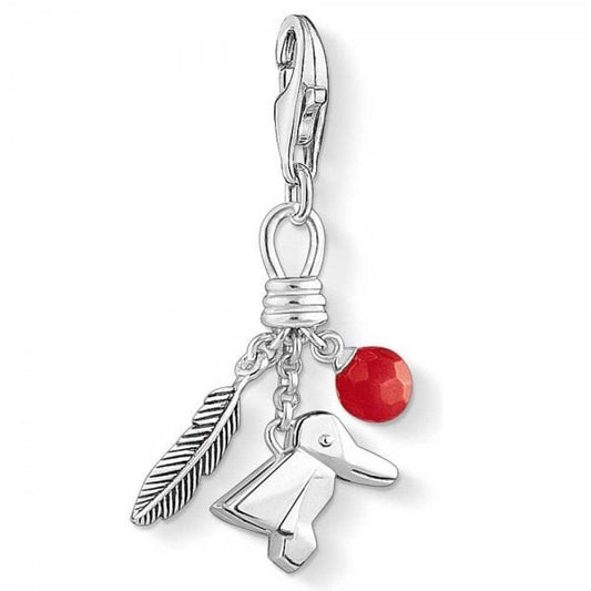 Silver Bird Feather Berry