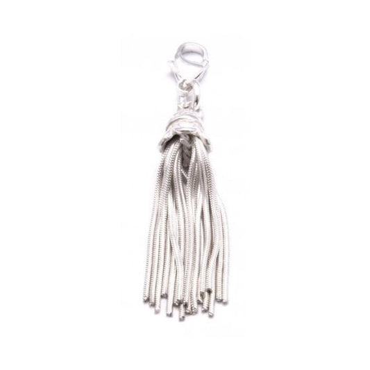 Pendant Silver Tassel