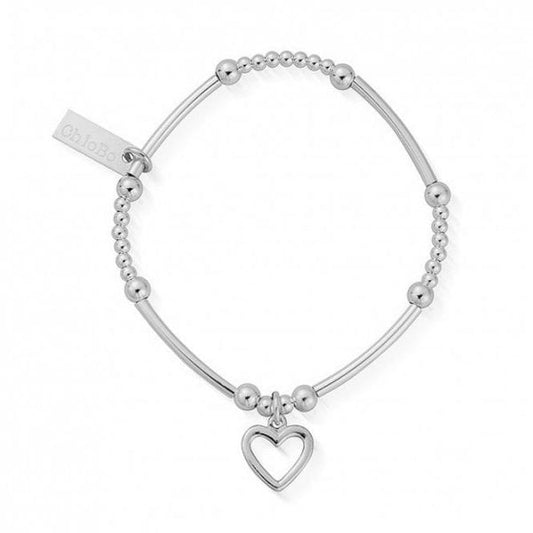 Children's Cute Mini Open Heart Bracelet