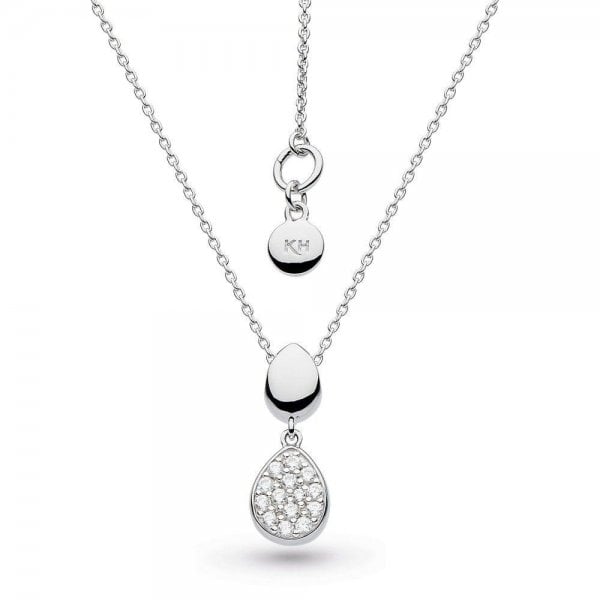 Coast Pebble Glisten Cubic Zirconia 18" Necklace