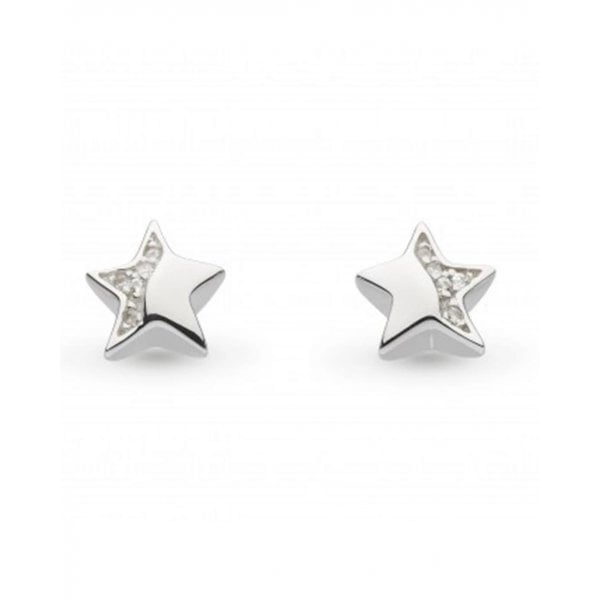 Mini Sparkle CZ Star Stud