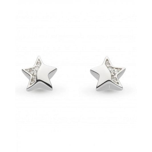 Mini Sparkle CZ Star Stud
