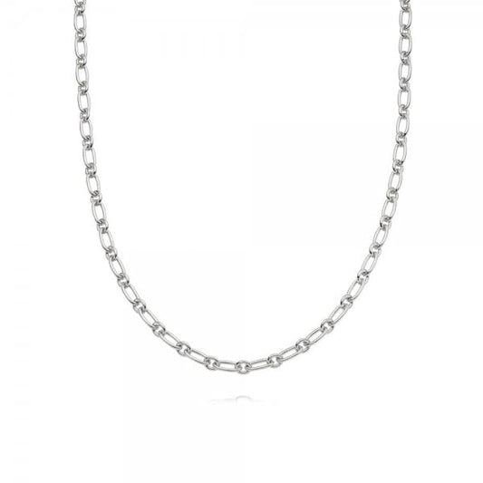 Stacked Sterling Silver Link Chain