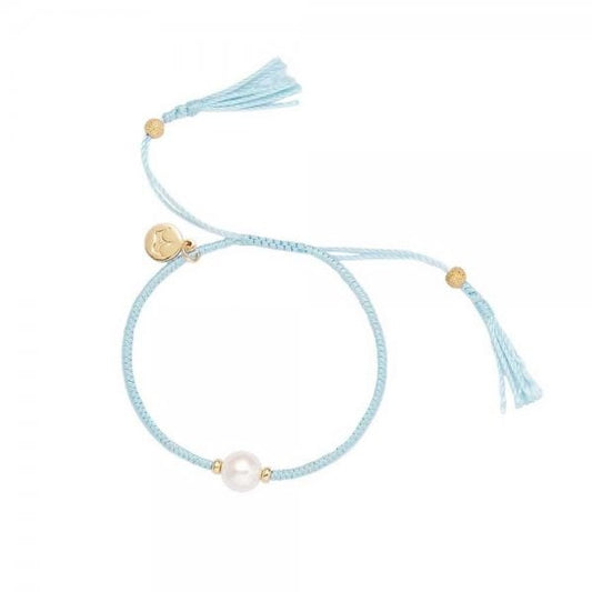 Tassel Bracelet Light Blue