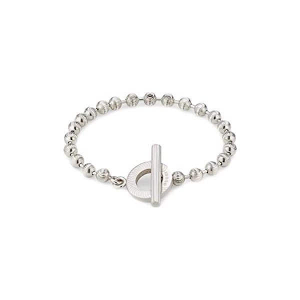 INTERLOCKING G BRACELET SILVER