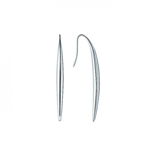CK Born Silver Drop Earrings