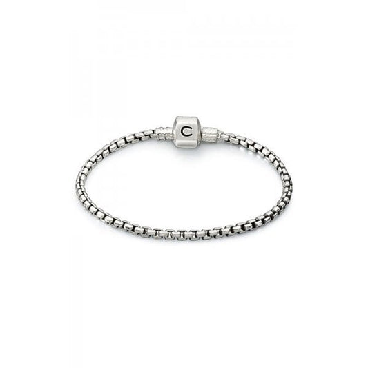 SILVER SNAP BRACELET