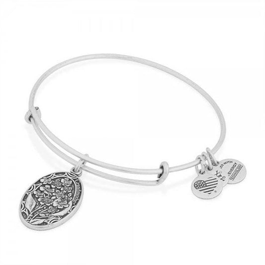 Grandmother Charm Bangle Silver