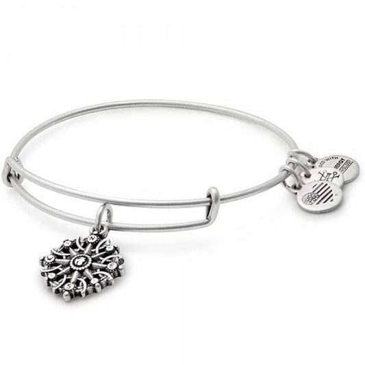 Alex & Ani Path of Symbols Compass Silver Bangle