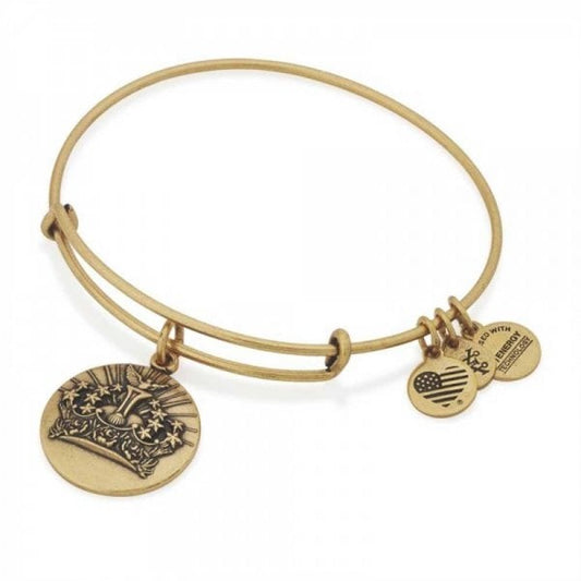 Alex & Ani Path of Symbols Queen's Crown Bangle