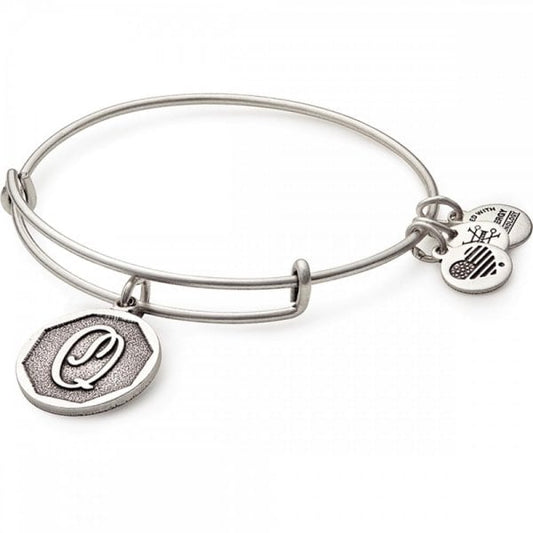 Initial Q Bangle Silver