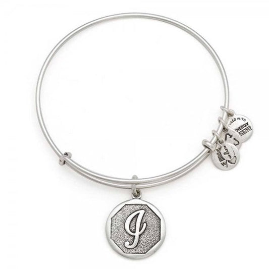 Alex & Ani Path of Symbols 'I' Charm Bangle