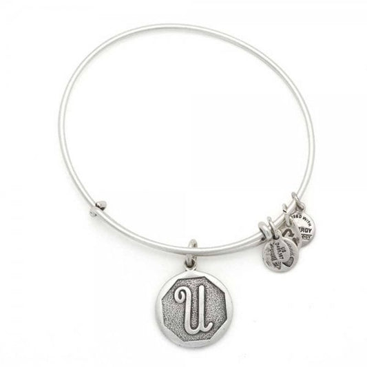 Alex & Ani Path of Symbols 'U' Charm Bangle