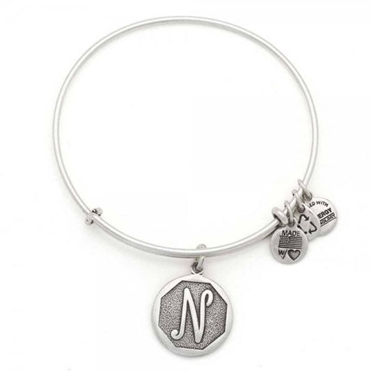 Alex & Ani Path of Symbols 'N' Charm Bangle